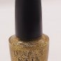 OPI Nail Polish - Gold Lang Syne Glitter - NL Y37 - NEW Japanese Exclusive