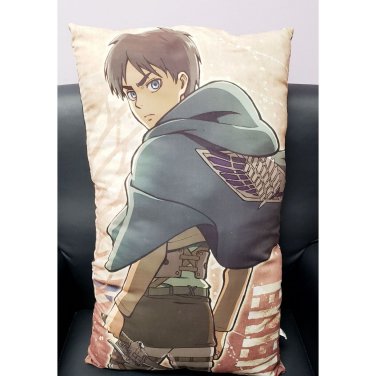 Attack on Titan Eren Yeager Long Pillow Cushion NEW *US SELLER*