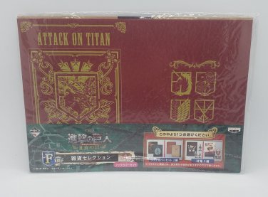 Attack on Titan Book Covers Ichiban Kuji Prize F NEW *US SELLER*