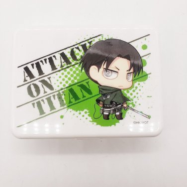 Attack on Titan Levi Ackerman Plastic Mint Case *US SELLER*