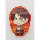 Attack on Titan Eren Yeager Mini Puffy Pouch *US SELLER*