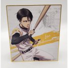 Attack on Titan x Softbank Hawks Levi Ackerman Mini Shikishi Board *US SELLER*