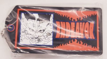 My Hero Academia Endeavor Rubber Keychain Charm *US SELLER*