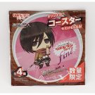 Attack on Titan x Lipovitan Mikasa Ackerman Metal Coaster NEW *US SELLER*