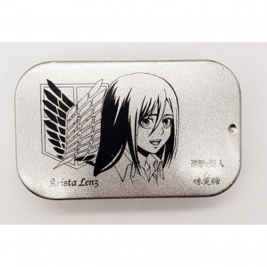 Attack on Titan Krista Lenz Metal Mini Candy Mint Case *US SELLER*