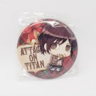 Attack on Titan Sasha Blouse Christmas Holiday Can Badge *US SELLER*