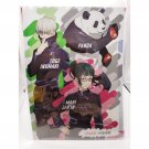 Jujutsu Kaisen Coca-Cola Panda, Toge & Maki Clear File Folder NEW *US SELLER*