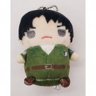 Attack On Titan Levi Ackerman Mamemeito Plush Keychain Mascot *US SELLER*