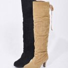 Matte high-heeled fashion boots 68009 Knight