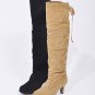 Matte high-heeled fashion boots 68009 Knight