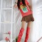 Knight patent leather high-heeled fashion boots 68012