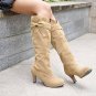 Matte high-heeled boots 68006 new Knight