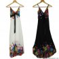 D1013 Korean version of the pleated bow dress