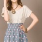 D1015 cute little striped dress