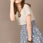 D1015 cute little striped dress