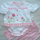 Nannette Baby Girl Romper Set