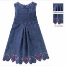 Gymboree Heart Denim Dress