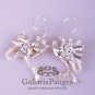 Pure Silver Earrings, 'Chinese Dragon'