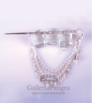 Pure Silver Hairpin, 'Miao Treasure'