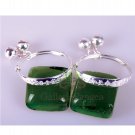 Children Silver Bracelet, 'Blessed' (pair)