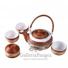 Bamboo Porcelain, '6-piece Tea Set'