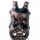 Wooden Nuo Mask, 'Mountain Guardian'