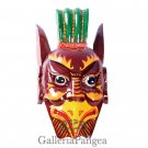 Wooden Nuo Mask, 'the Bird Taoist'