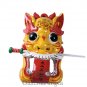 Wooden Nuo Mask, 'Tiger Gate Guardian'