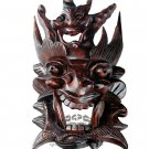 Wooden Nuo Mask, 'Home Guardian'