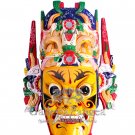Wooden Nuo Mask, 'Zhang Liao'