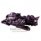 Wood Sculpture, 'Dragon Turtle and Baby Turtle'