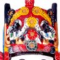 Wooden Nuo Mask, 'Mu Guiying'