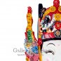 Wooden Nuo Mask, 'Mu Guiying'
