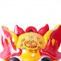 Wooden Nuo Mask, 'Tiger Gate Guardian'