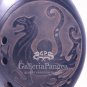 Black Pottery Ocarina, 'White Tiger'