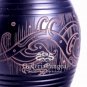Black Pottery Vase, 'Flying Drgaon'