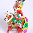 Mud Sculpture, 'Monkey Riding on a Horse'