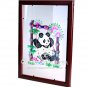 Paper Cut (framed), 'Panda on a Swing'