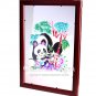 Paper Cut (framed), 'Girl Panda'