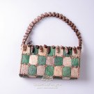 Handmade Purse, 'Coconut Green'