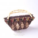 Unique Handbag, 'Coconut Triangle'