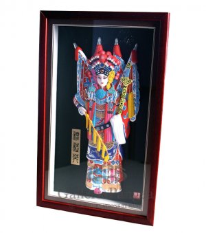 Beijing Opera Sculpture, 'Mu Guiying'