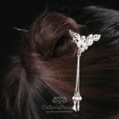 Silver Hairpin, 'Rooster'