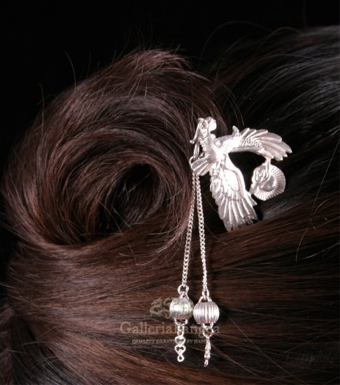 Silver Hairpin, 'Eagle'