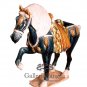 Pottery Horse Sculpture, 'Stepping Horse'