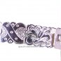 Silver Bracelet, 'Peony'