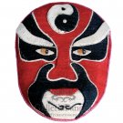 Beijing Opera Flax Mask, 'Jiang Wei'