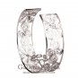 Silver Bracelet, 'Silver Iris'