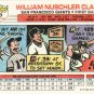 1988 Topps Big #9 Will Clark GIANTS