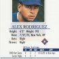 2001 Fleer Authority #32 Alex Rodriguez